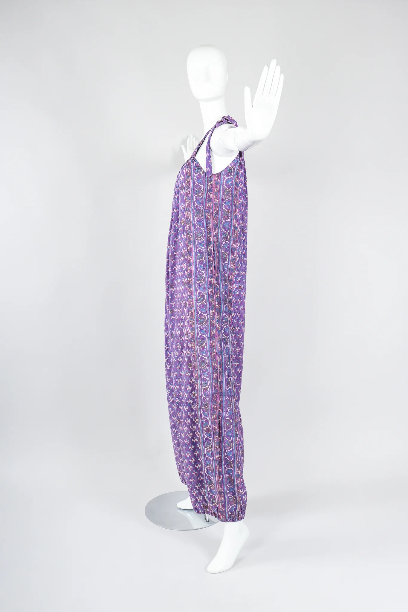 Batik Tie-Strap Jumpsuit - Image 3
