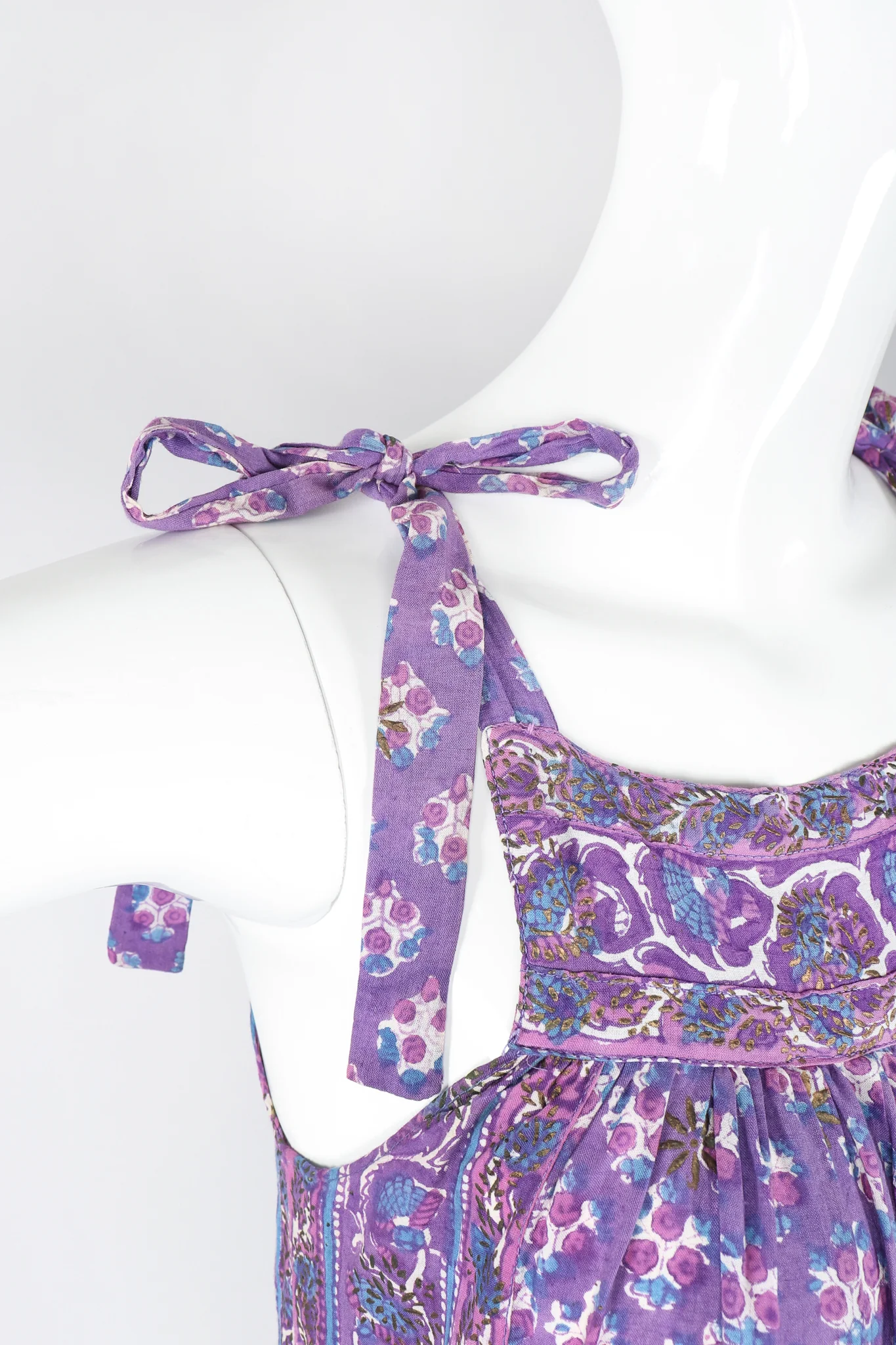 Batik Tie-Strap Jumpsuit - Image 6
