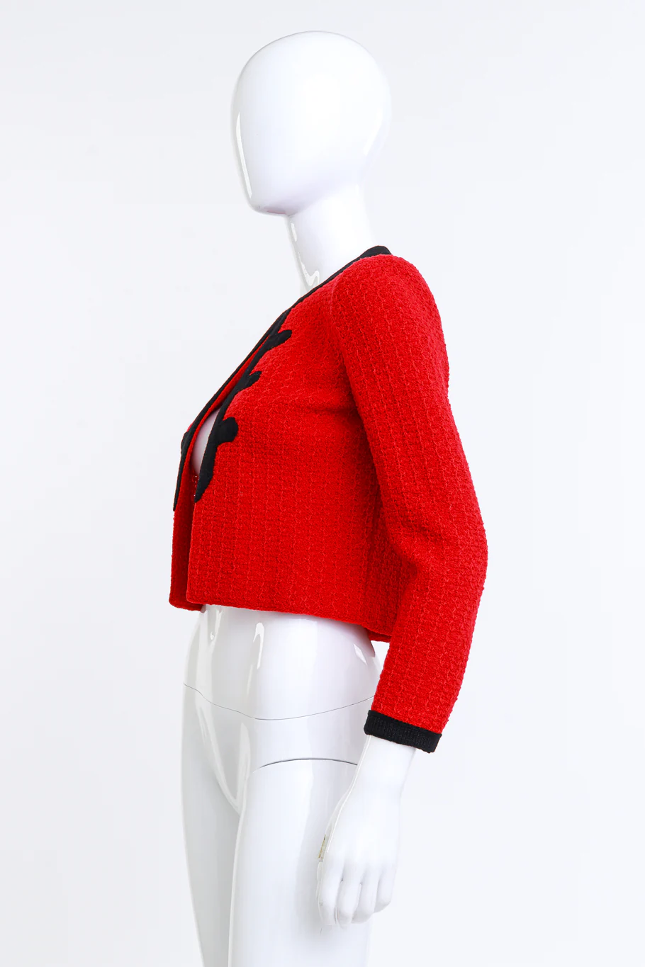 Battalion Bouclé Cardigan Jacket - Image 3
