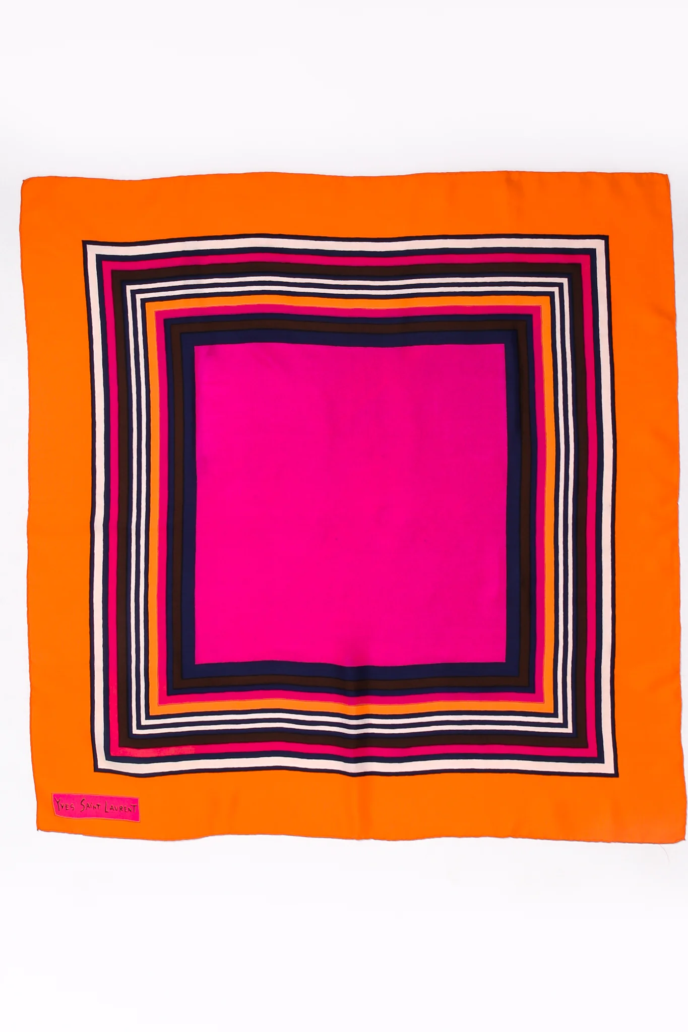 Bayadere Stripe Border Scarf - Image 2