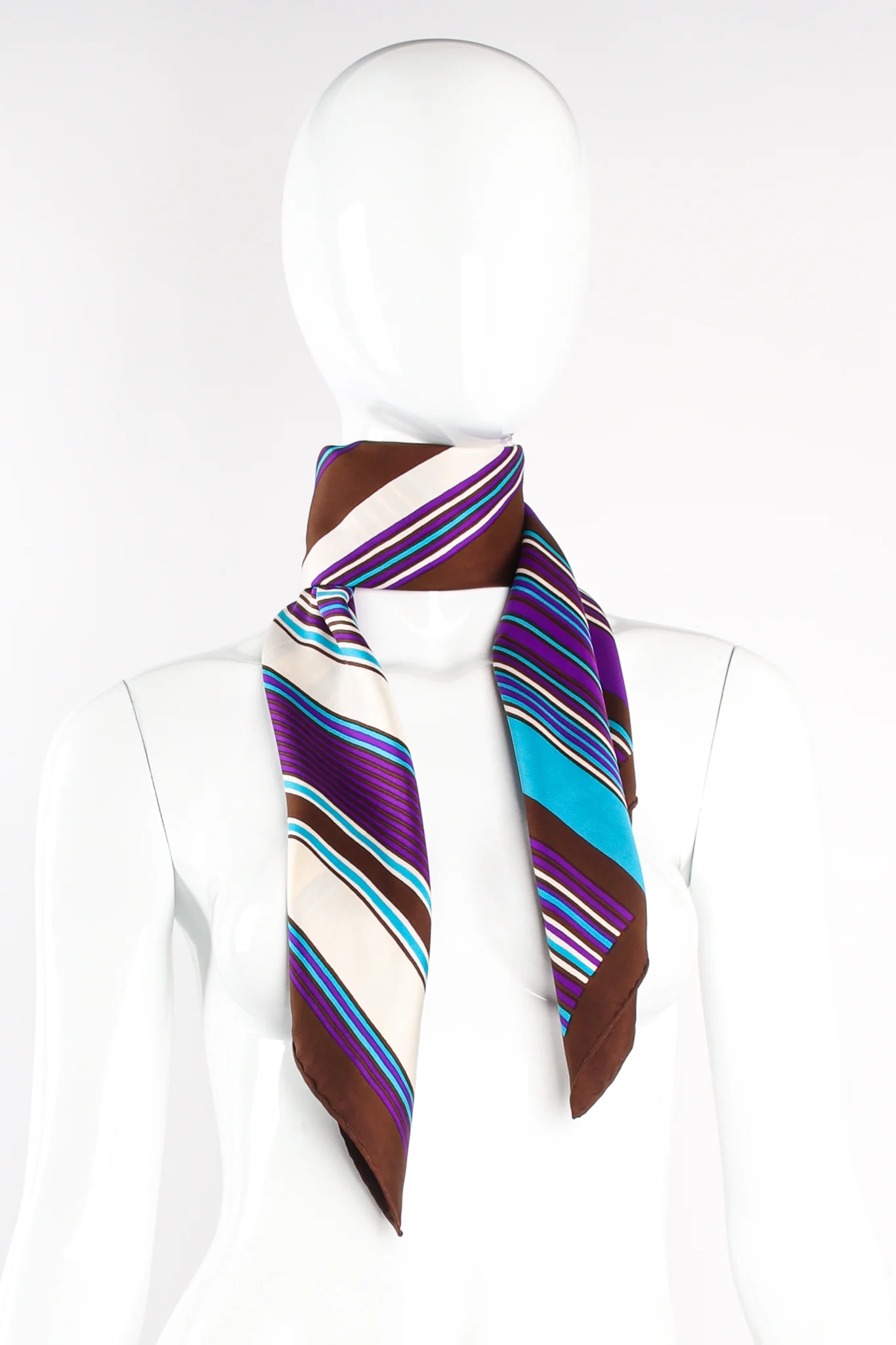 Bayadere Stripe Scarf - Image 3