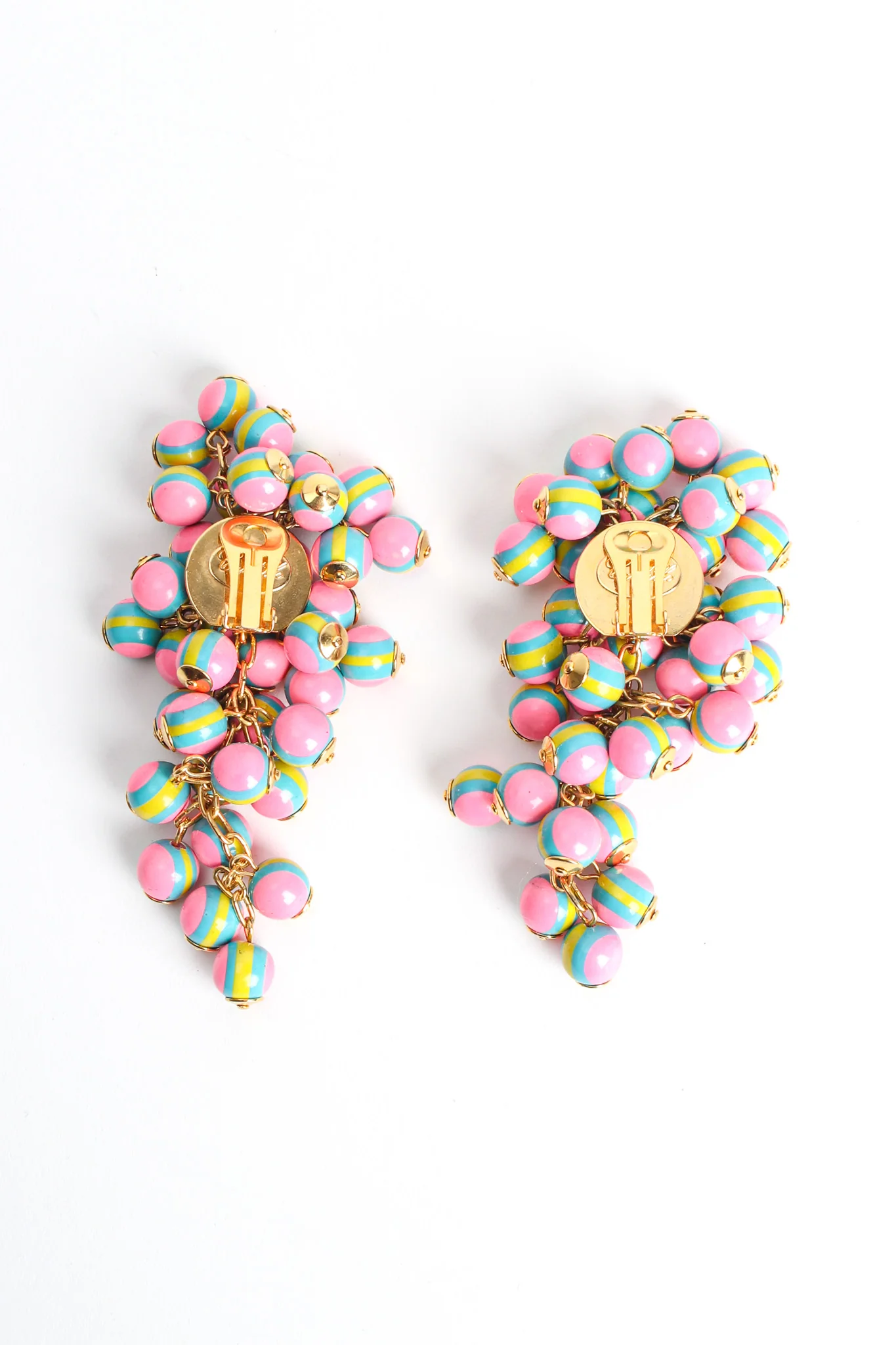 Bead Cluster Chandelier Earrings - Image 4