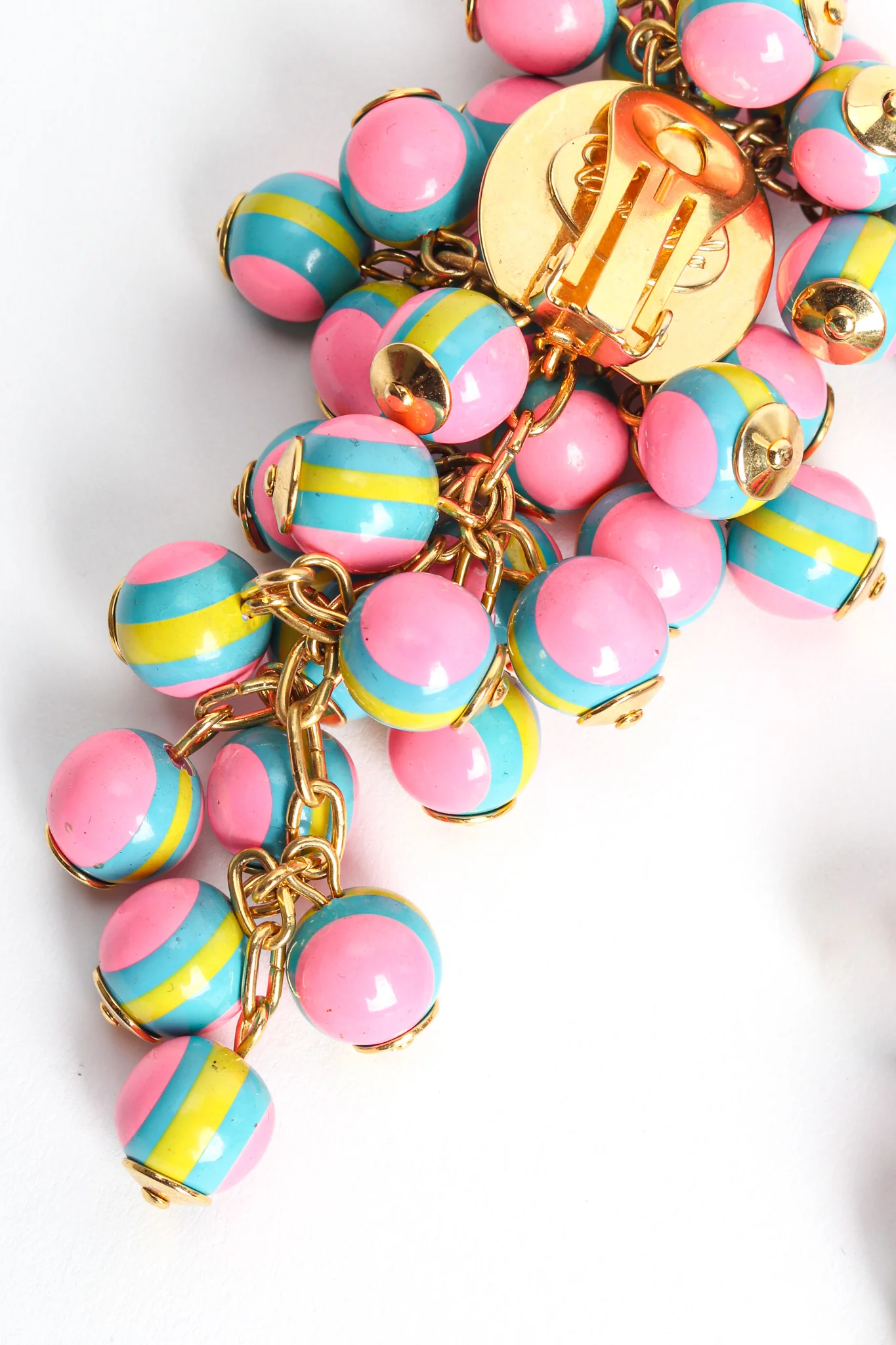 Bead Cluster Chandelier Earrings - Image 7