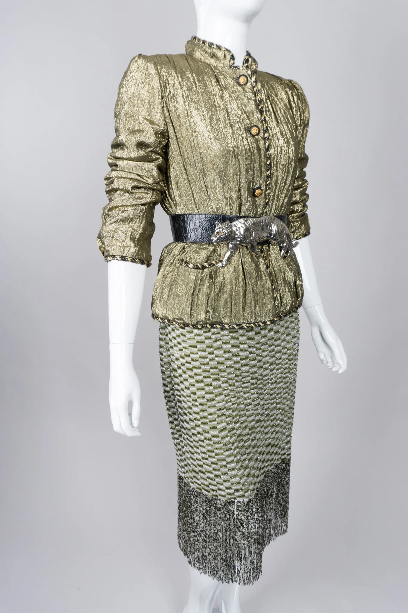 Bead Fringe Skirt