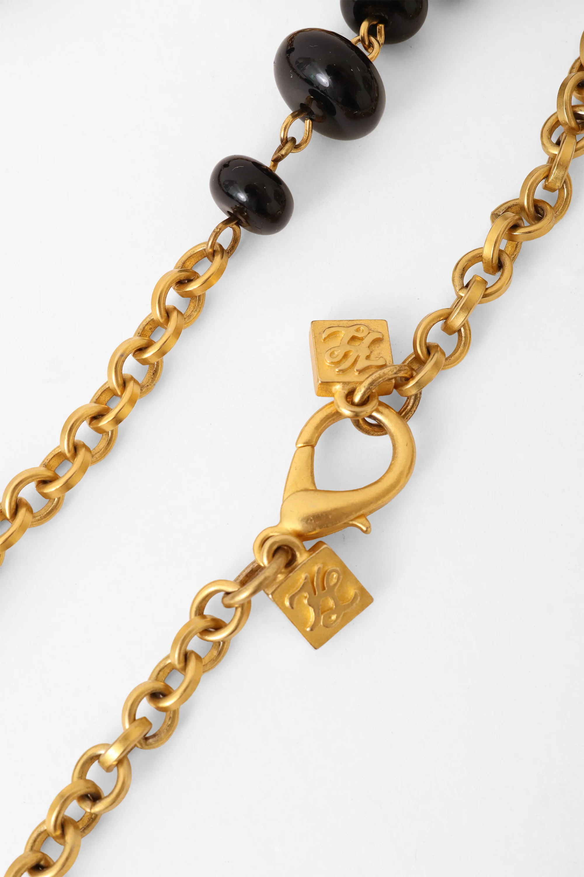Bead Station Chain Necklace - Image 4