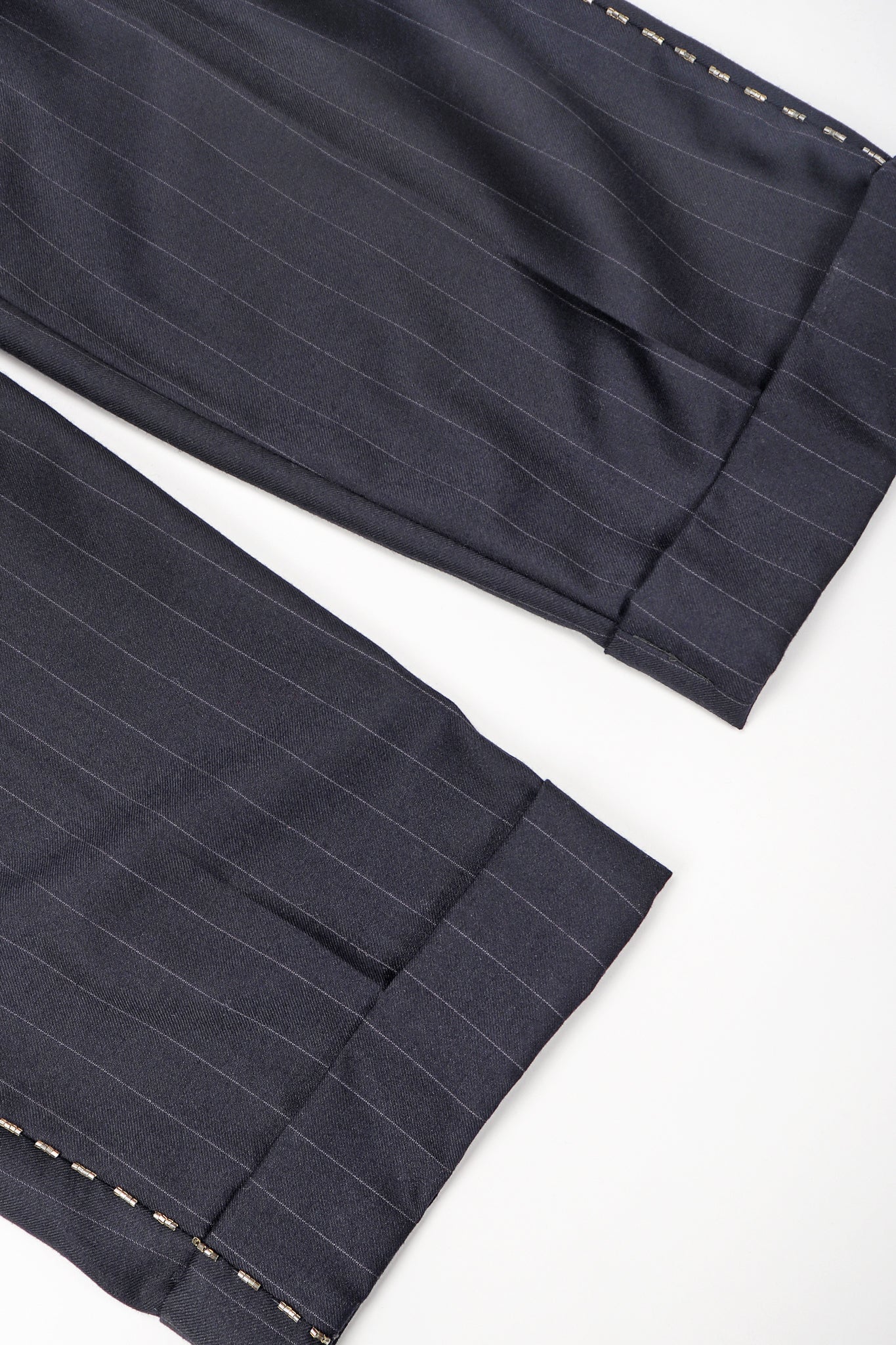 Bead-Tipped Pinstripe Suit - Image 12
