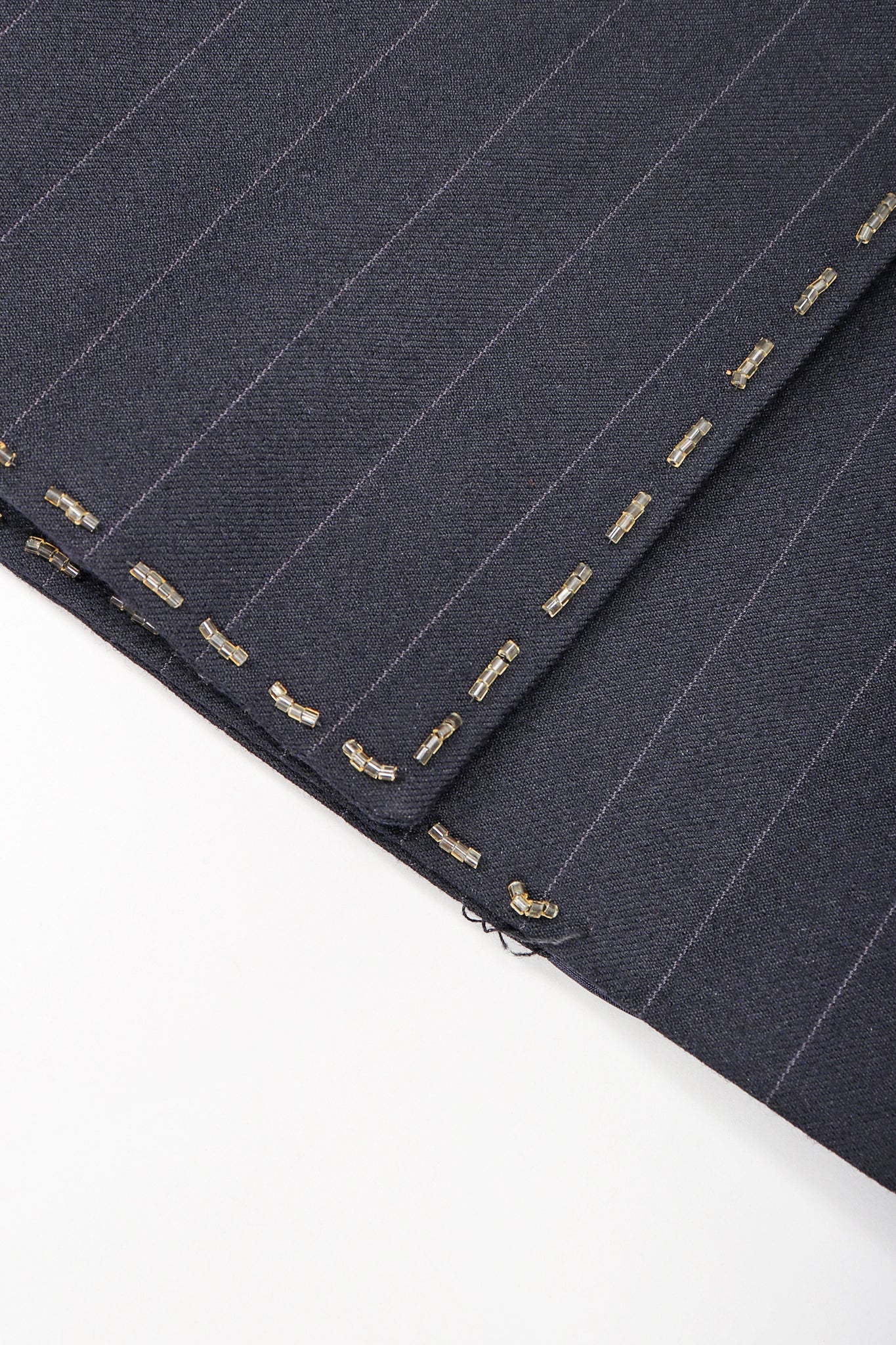 Bead-Tipped Pinstripe Suit - Image 14