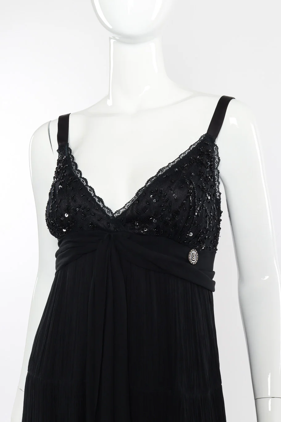 Beaded Babydoll Dress - Image 4