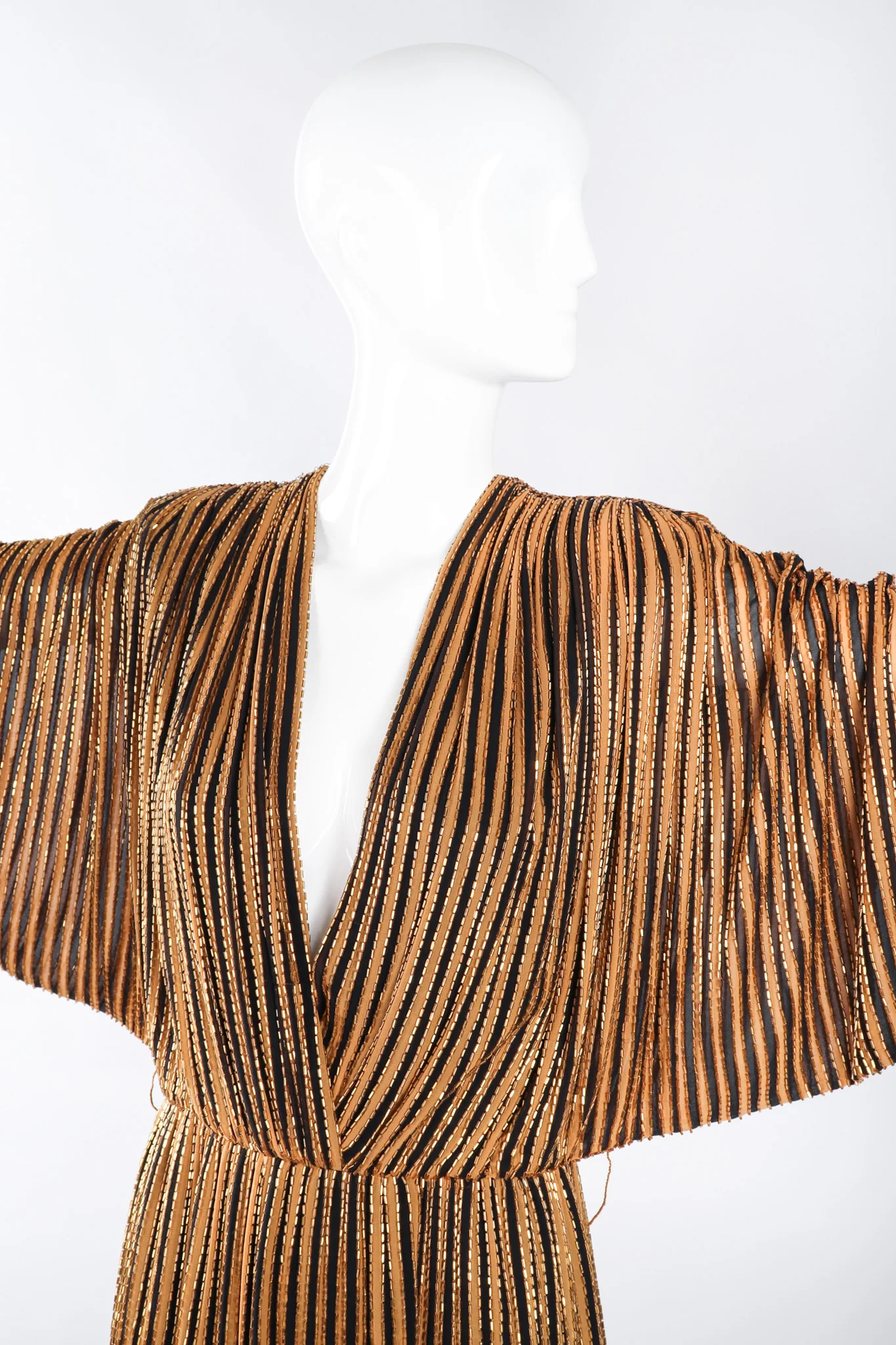 Beaded Batwing Gown - Image 10