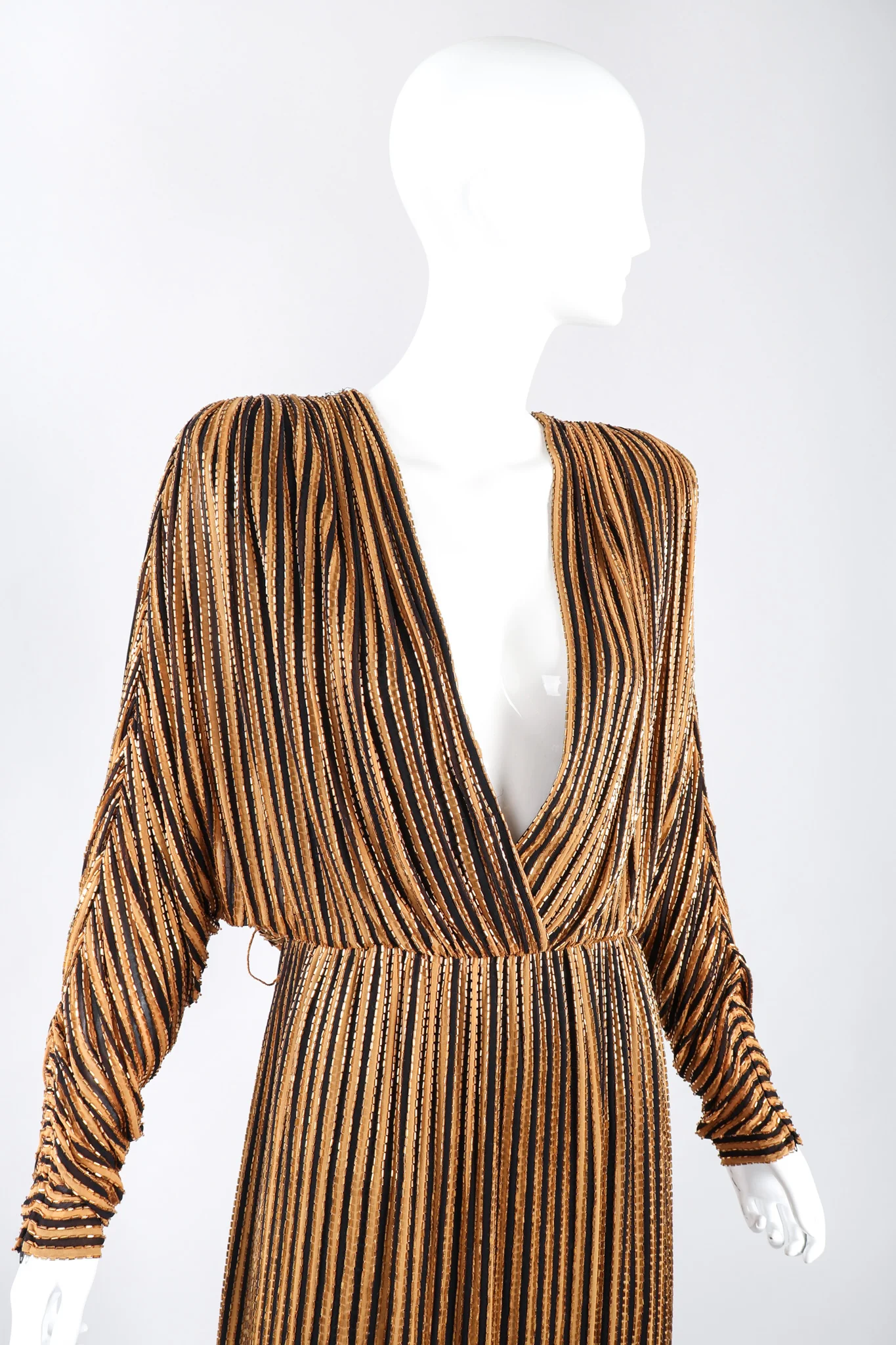 Beaded Batwing Gown - Image 8