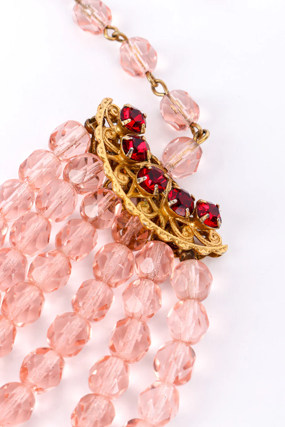 Beaded Bib Collar Necklace - Image 5