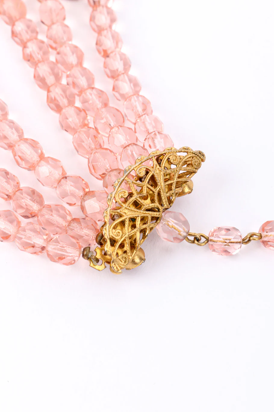 Beaded Bib Collar Necklace - Image 6