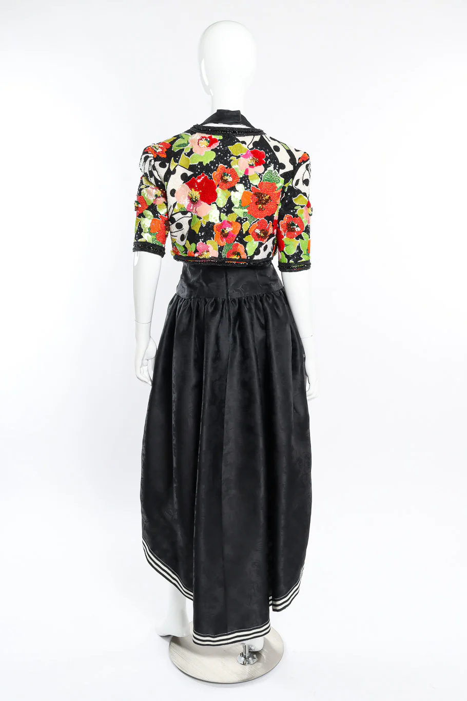 Beaded Bolero & Halter Dress - Image 6