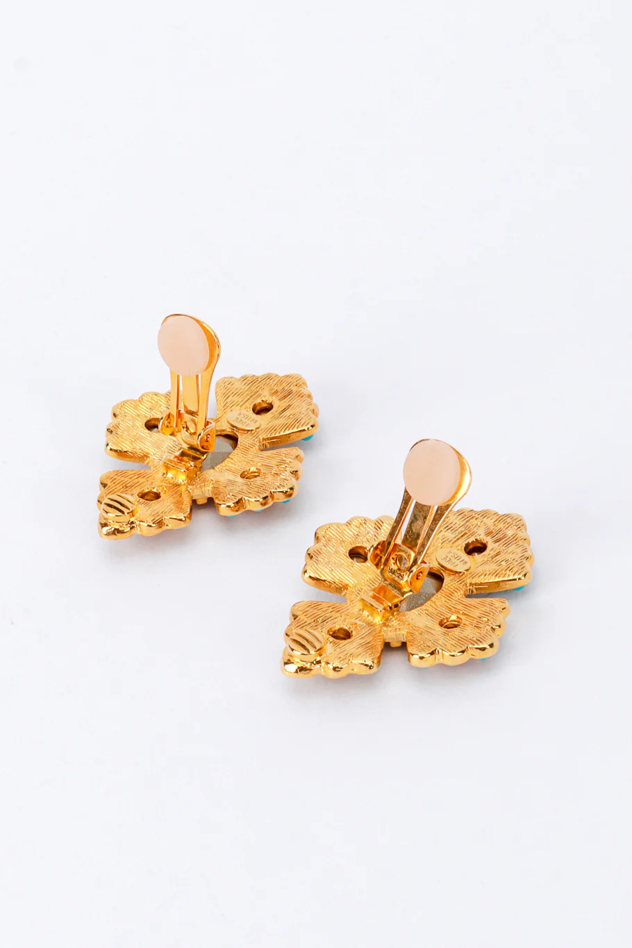 Beaded Byzantine Cross Earrings - Image 5