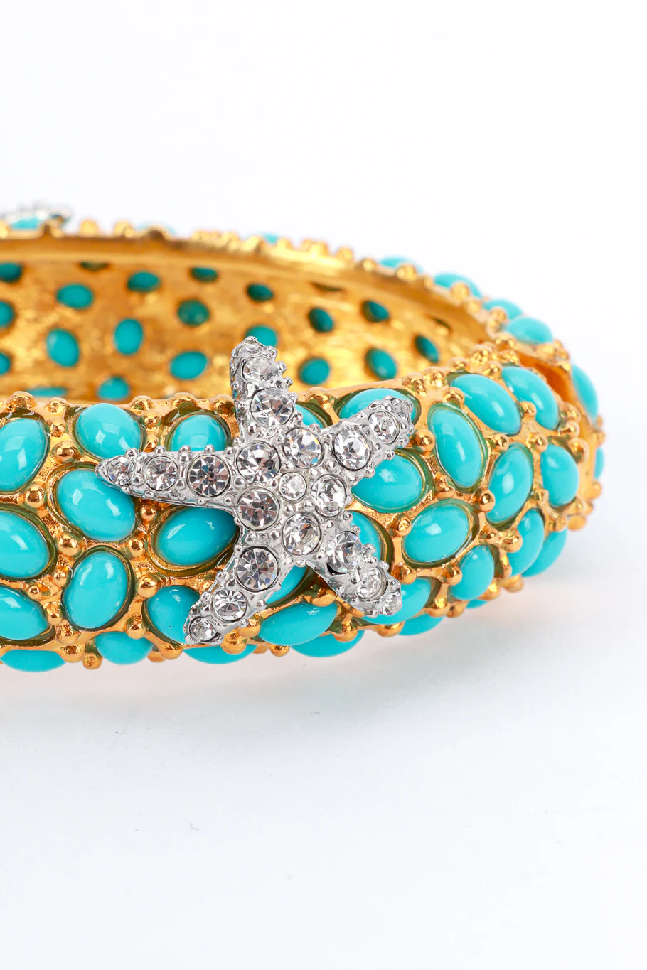 Beaded Crystal Starfish Bracelet - Image 5