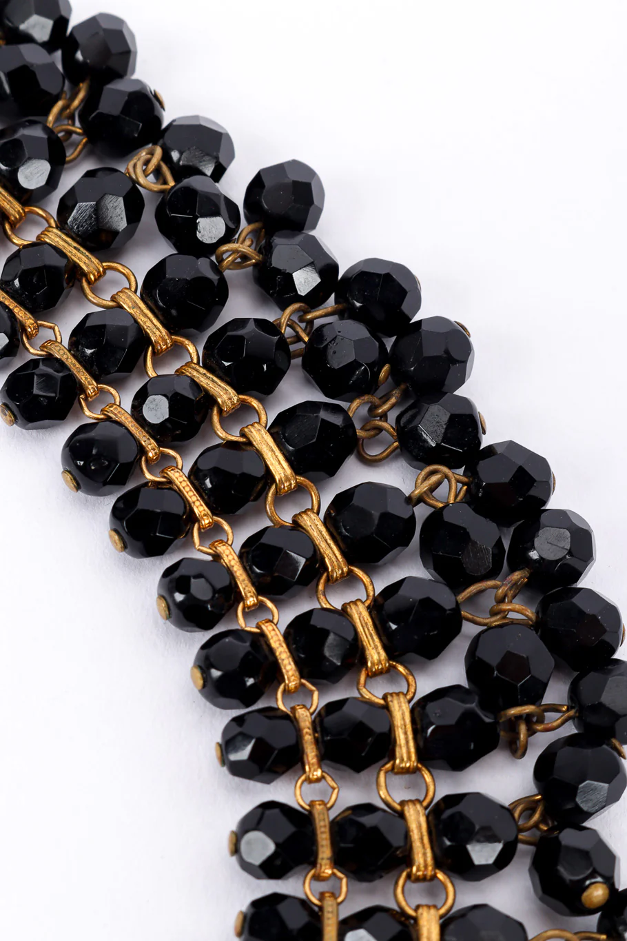 Beaded Dangle Collar Necklace - Image 3