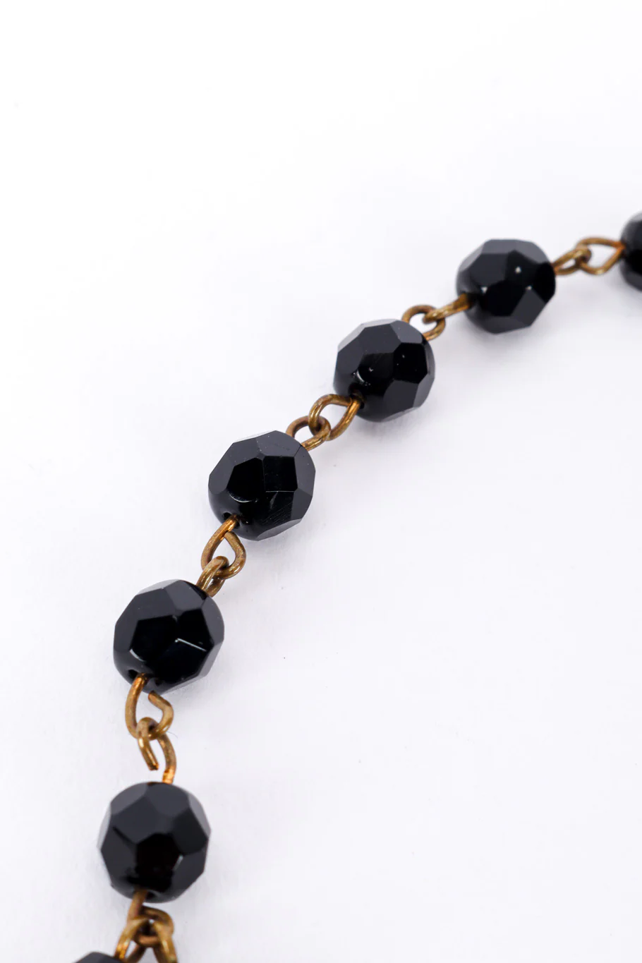 Beaded Dangle Collar Necklace - Image 5
