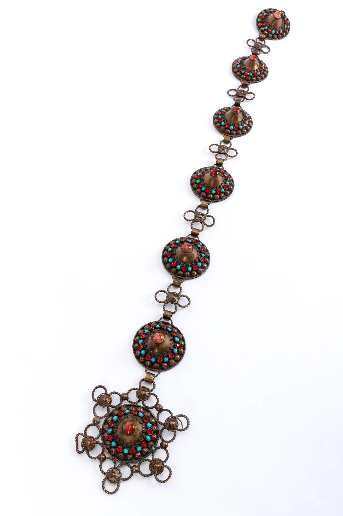Beaded Dome Metal Belt - Image 4