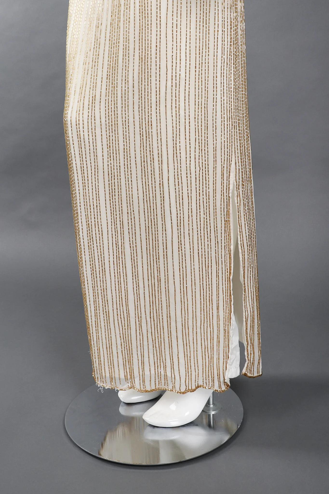 Beaded Drop Waist Gown - Image 14
