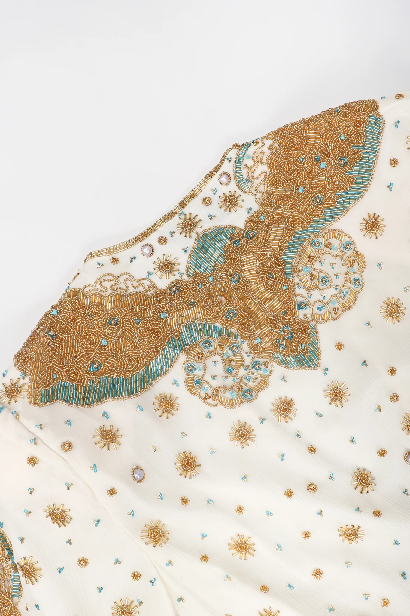 Beaded Drop Waist Gown - Image 16