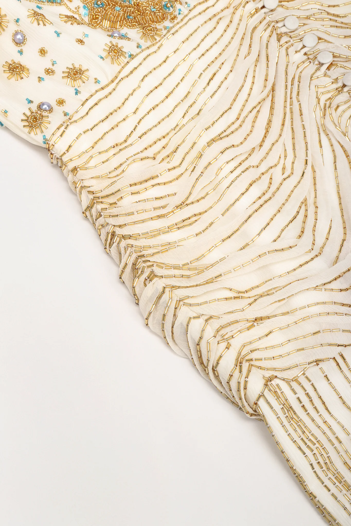 Beaded Drop Waist Gown - Image 22
