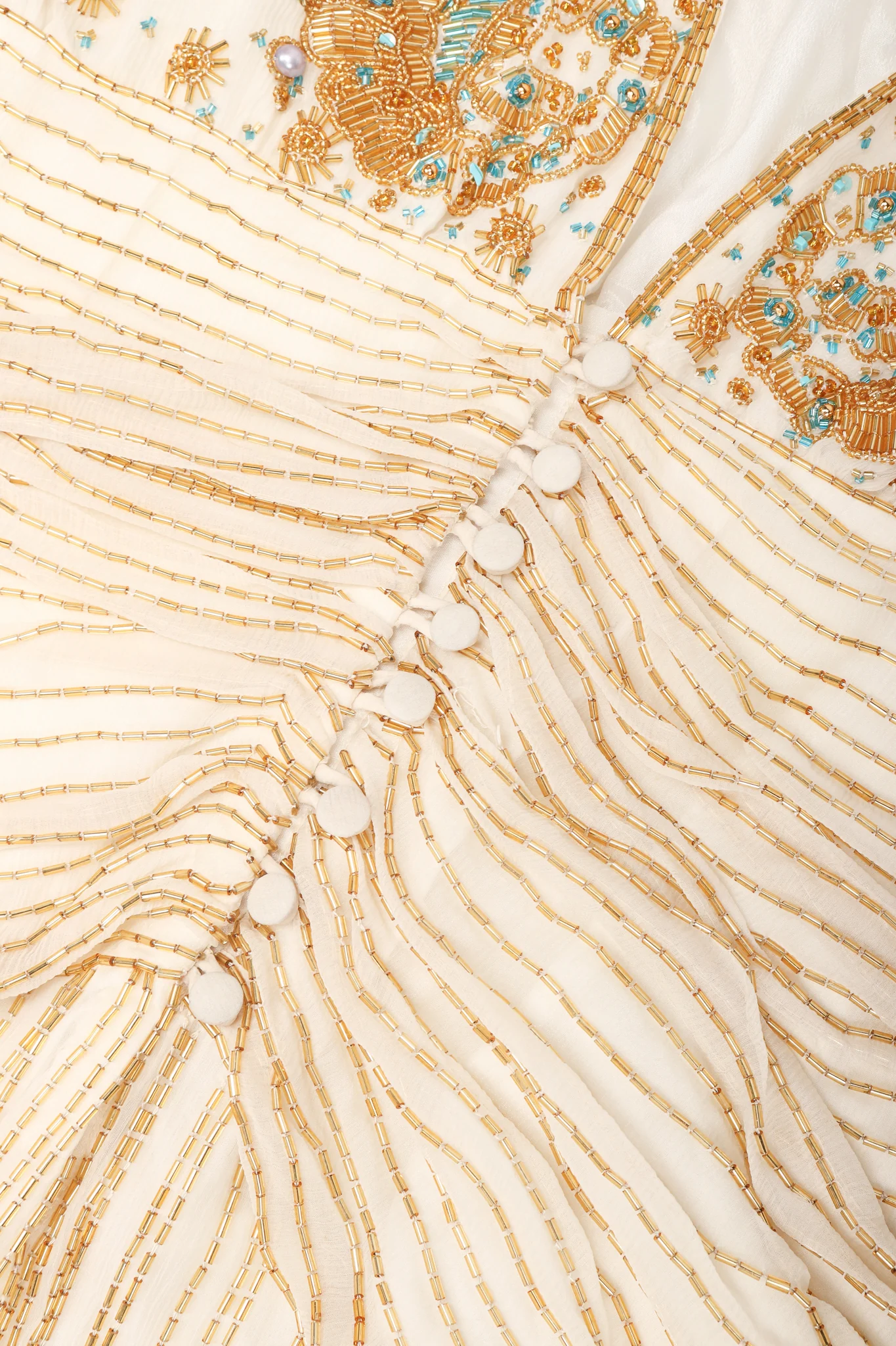 Beaded Drop Waist Gown - Image 23