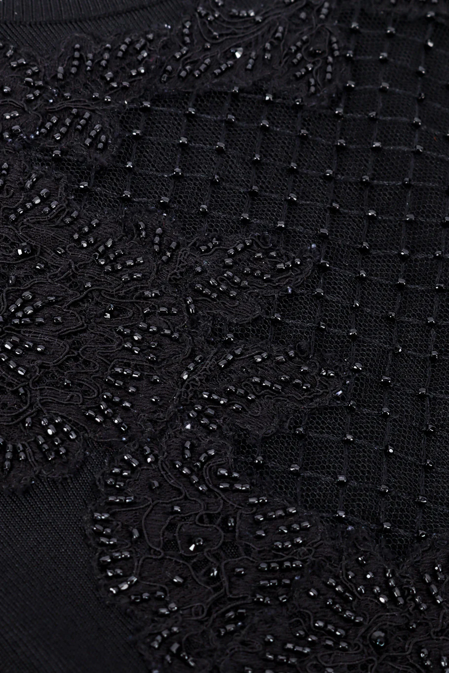 Beaded Fishnet Knit Top - Image 7