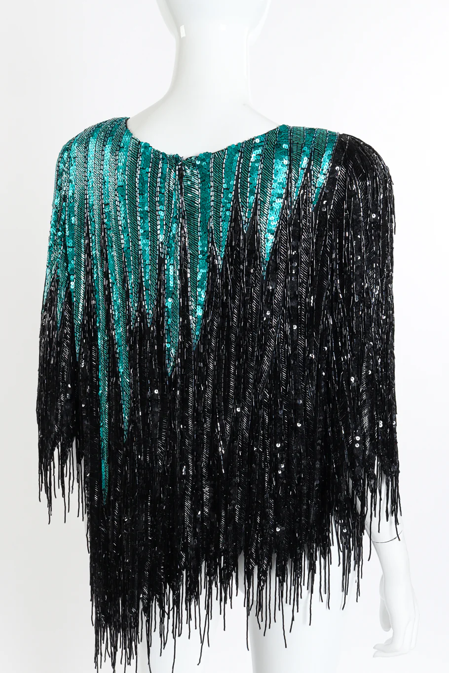 Beaded Fringe Sequin Top - Image 5