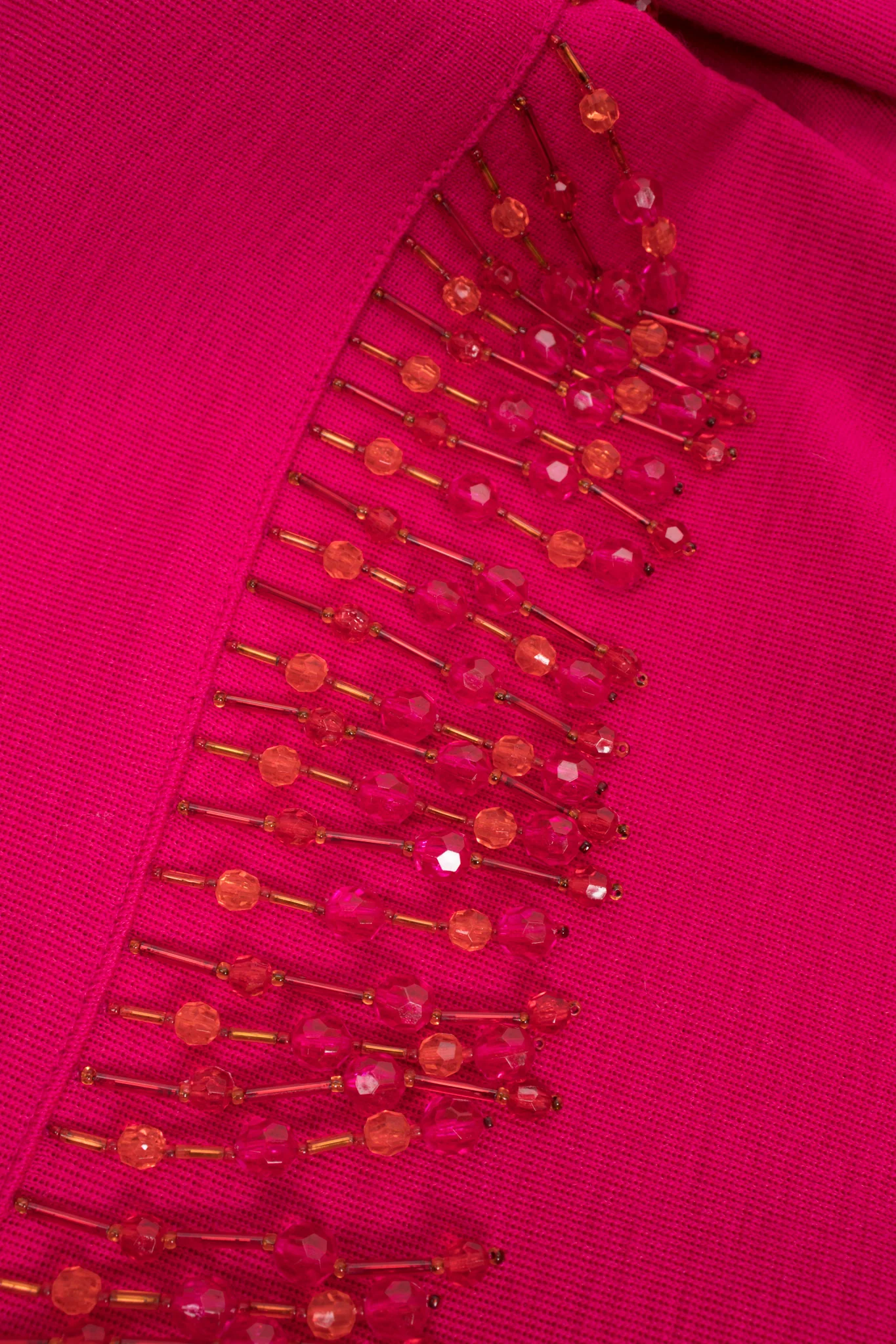 Beaded Fringe Yoke Dress - Image 12