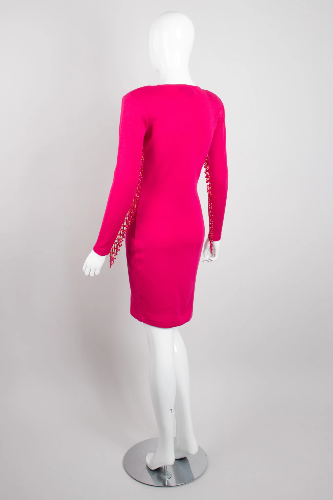 Beaded Fringe Yoke Dress - Image 5