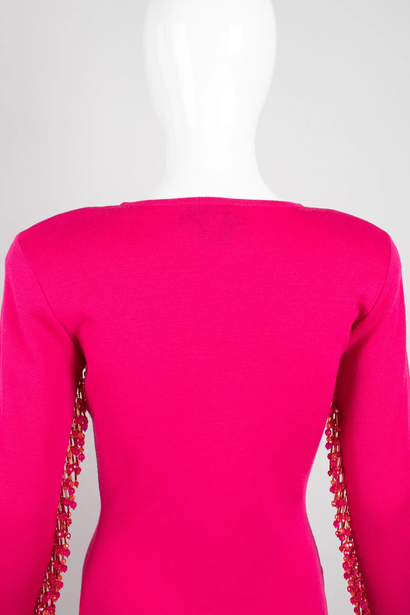 Beaded Fringe Yoke Dress - Image 7