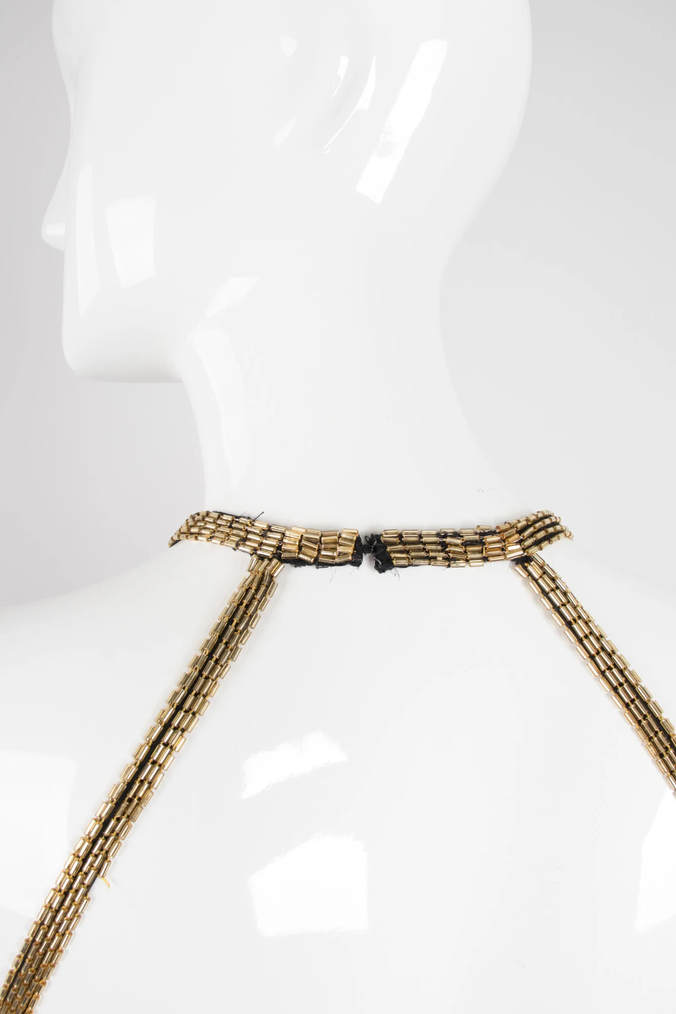 Beaded Halter Gown - Image 8