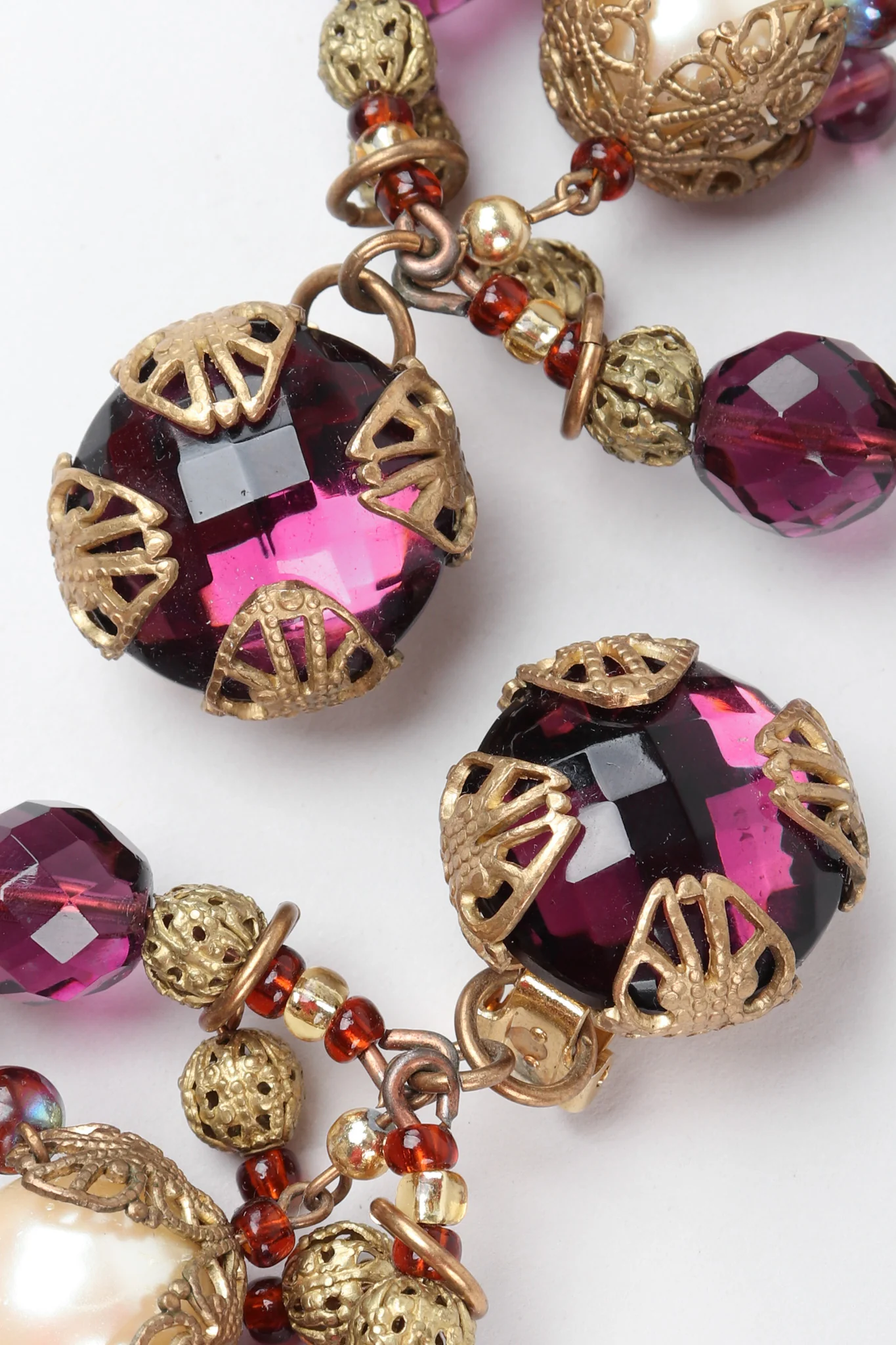 Beaded Hoop Earrings - Image 3