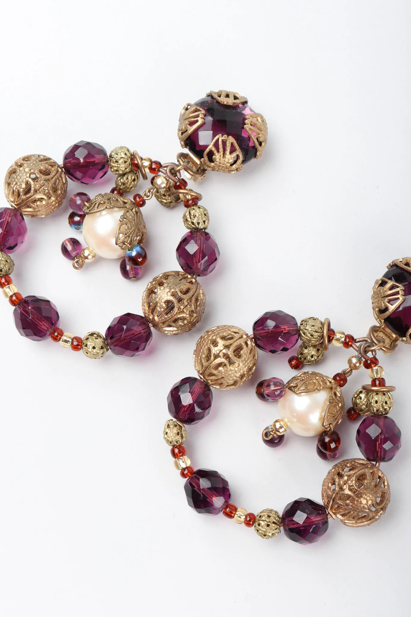 Beaded Hoop Earrings - Image 4