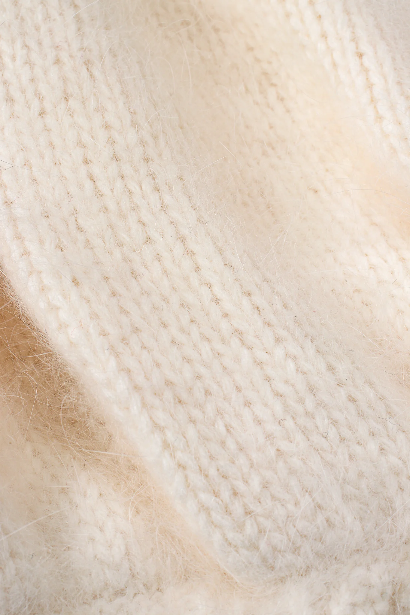 Beaded Lace Angora Sweater - Image 10