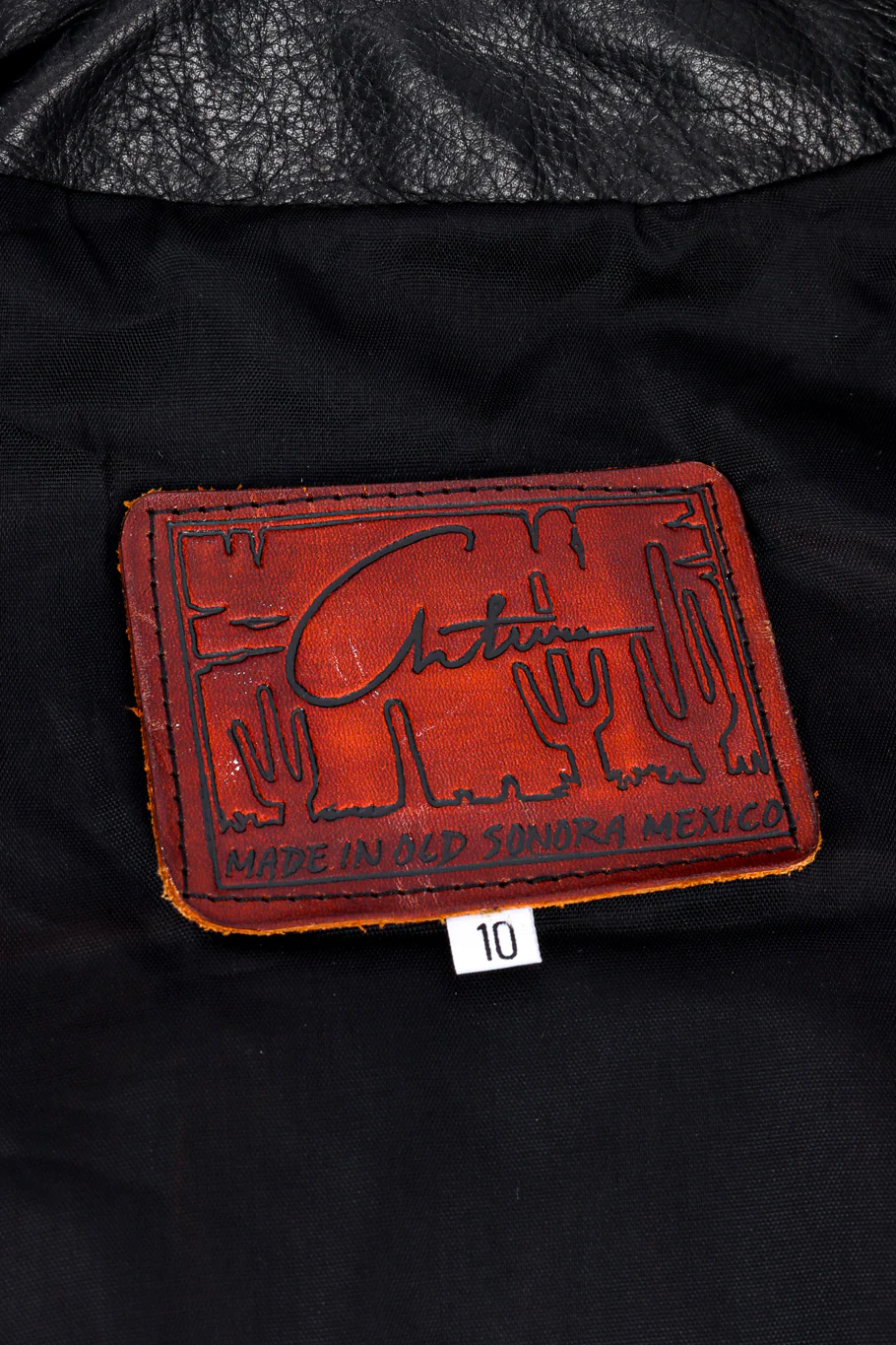 Beaded Leather Fringe Jacket - Image 10