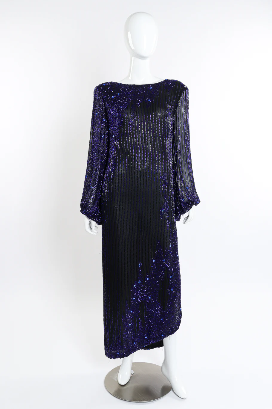 Beaded Low Back Dress