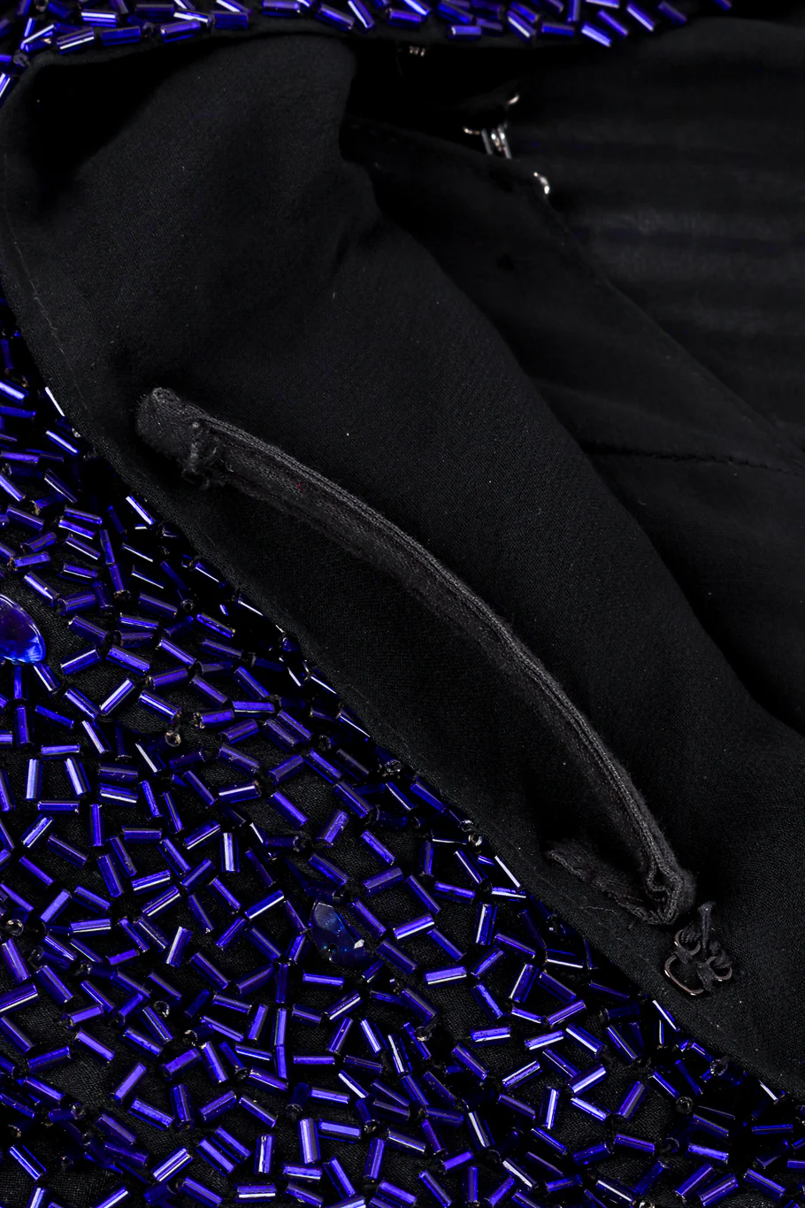 Beaded Low Back Dress - Image 13