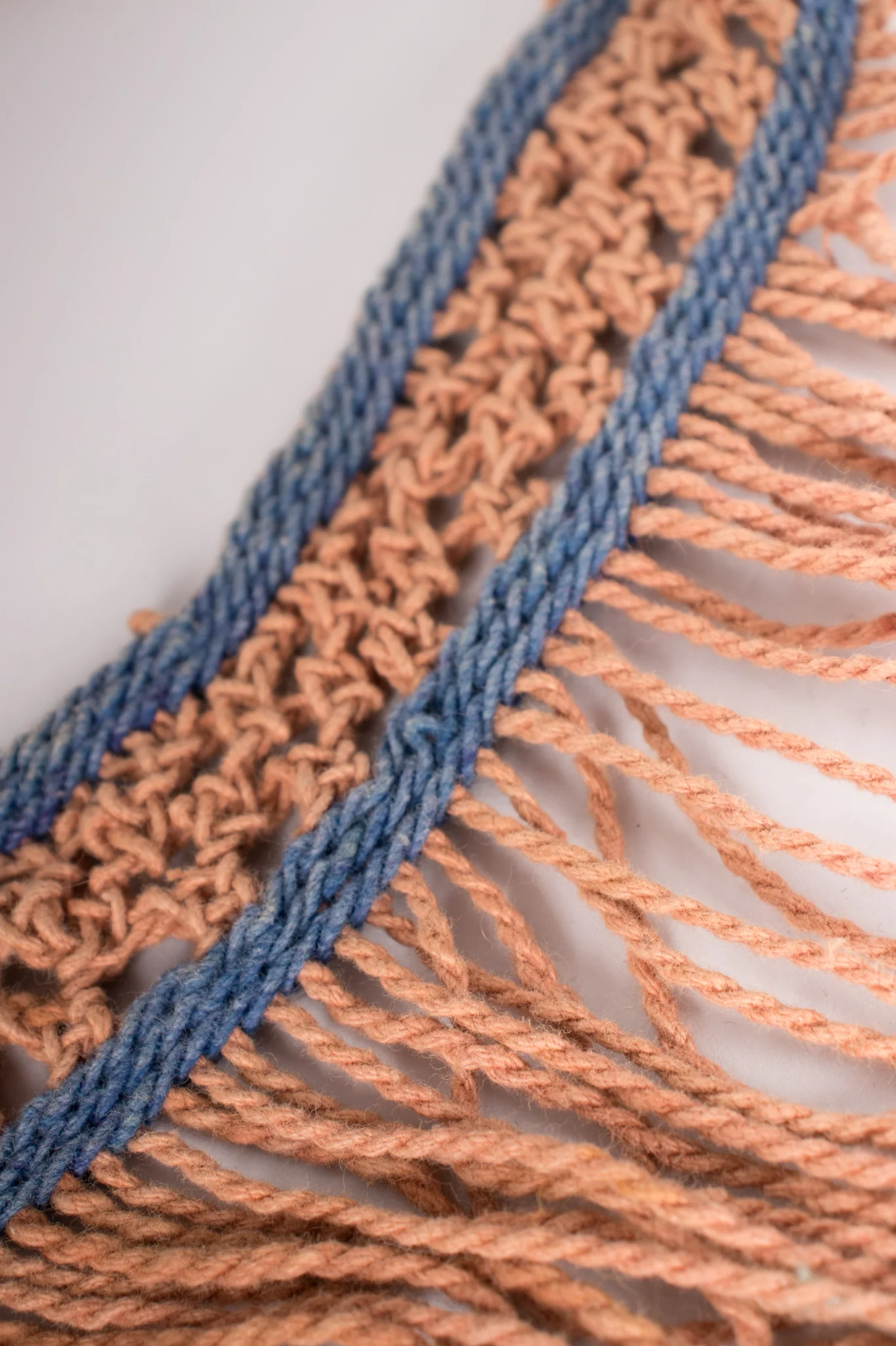 Beaded Macrame Bib Necklace - Image 10