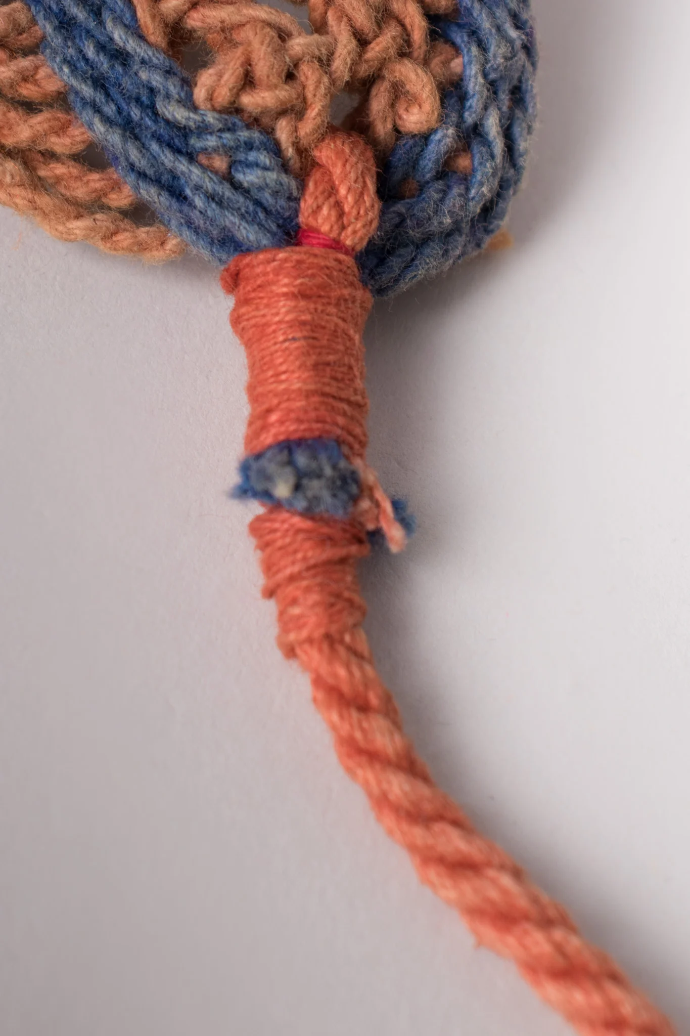 Beaded Macrame Bib Necklace - Image 11