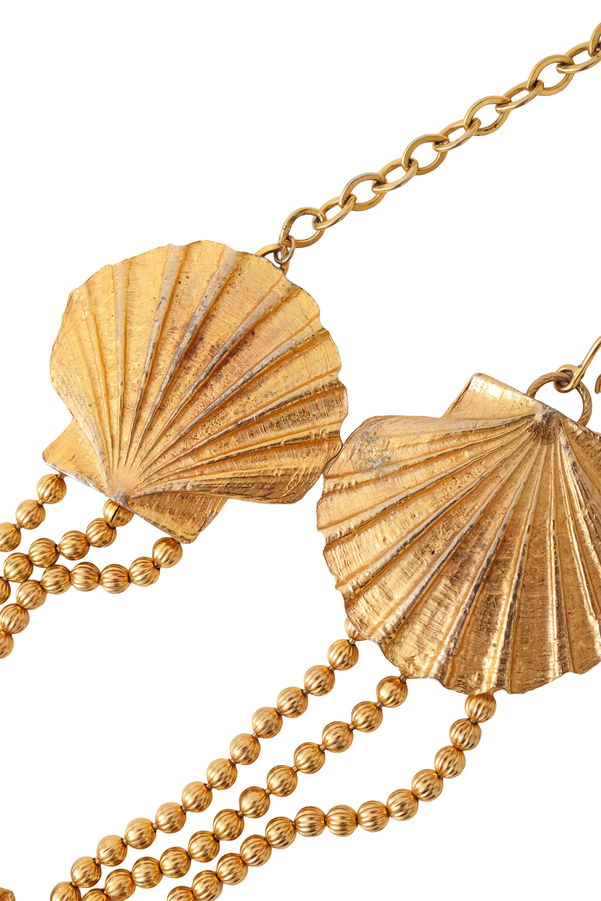Beaded Shell Waist Chain Belt - Image 6