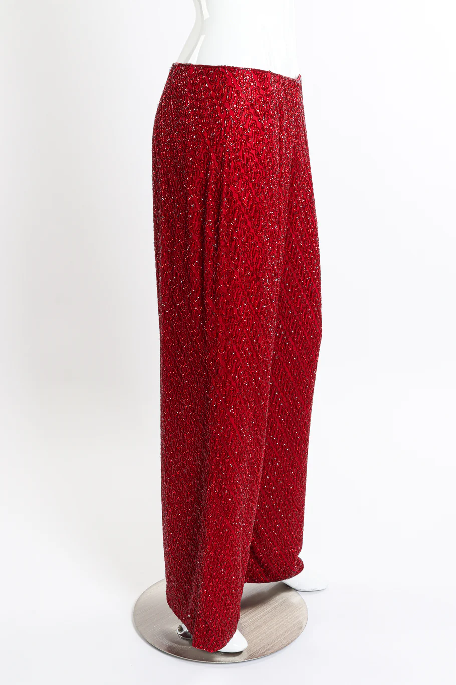 Beaded Silk Pants - Image 2