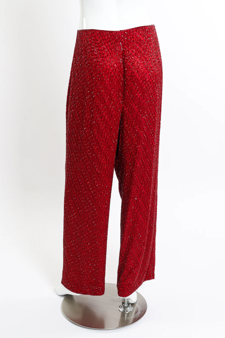 Beaded Silk Pants - Image 3