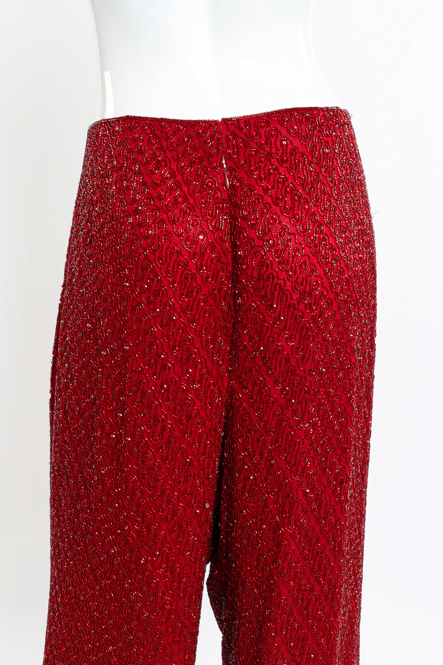 Beaded Silk Pants - Image 4
