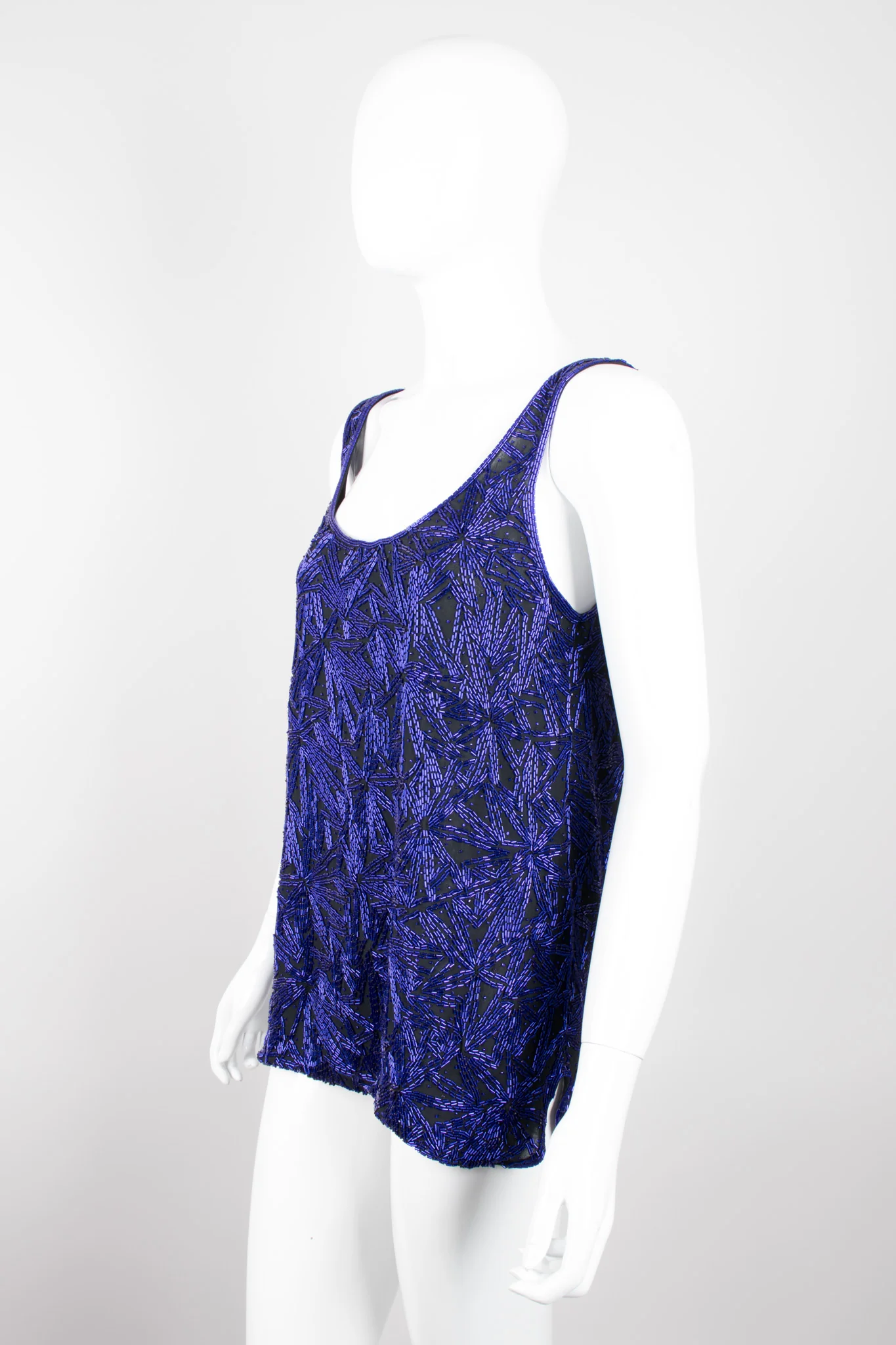 Beaded Silk Tank & Pant Set - Image 11