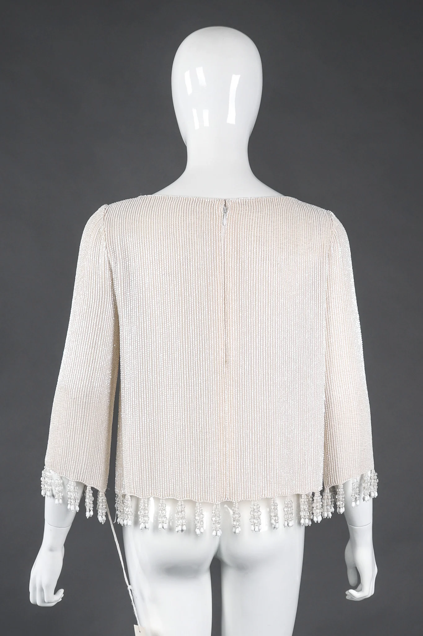 Beaded Silk Top & Pant Set - Image 10