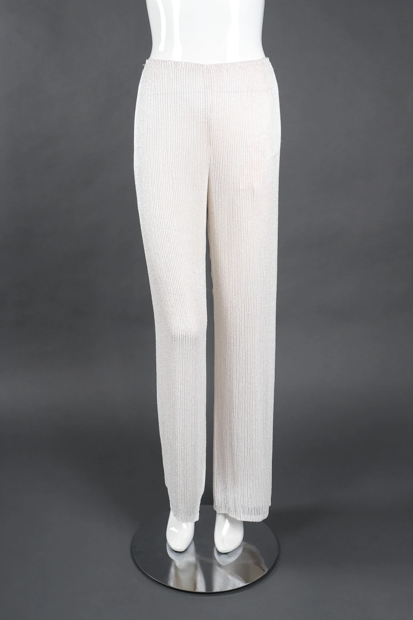 Beaded Silk Top & Pant Set - Image 17