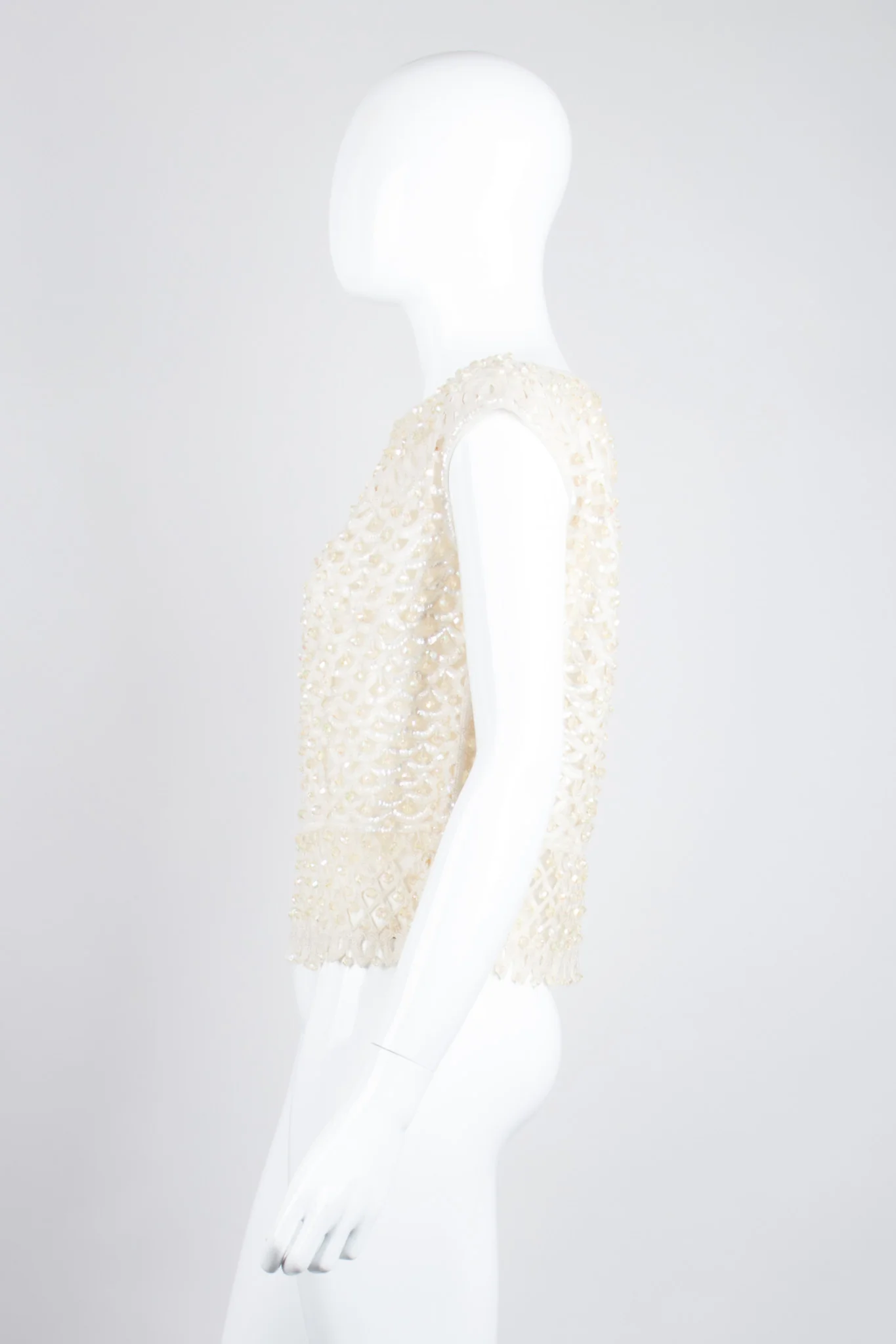 Beaded Sleeveless Shell - Image 3