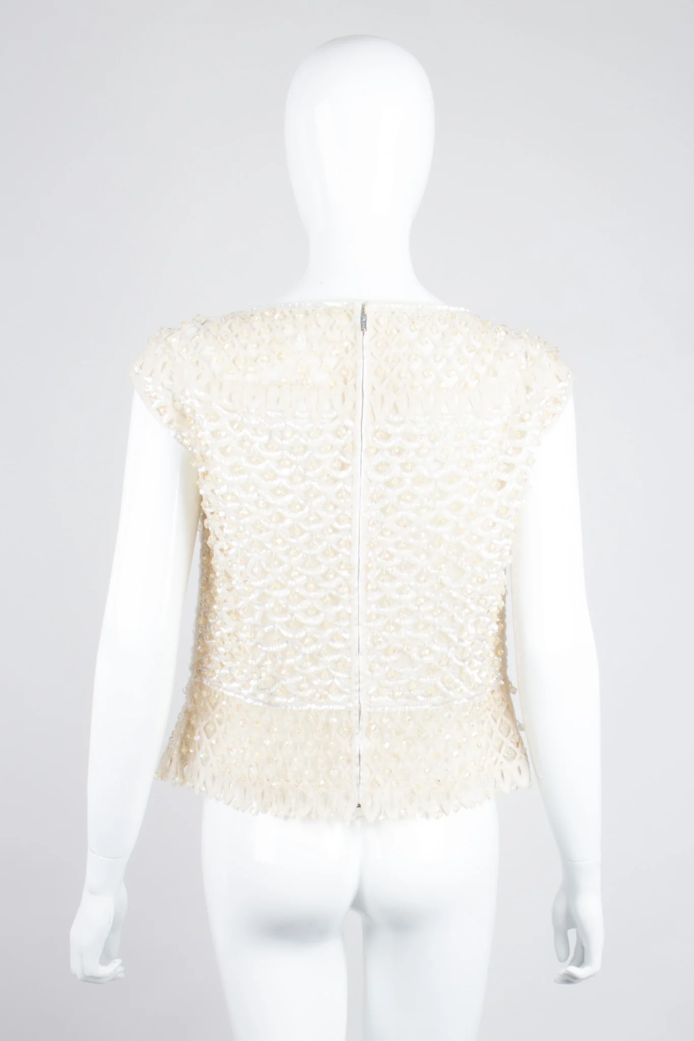 Beaded Sleeveless Shell - Image 5
