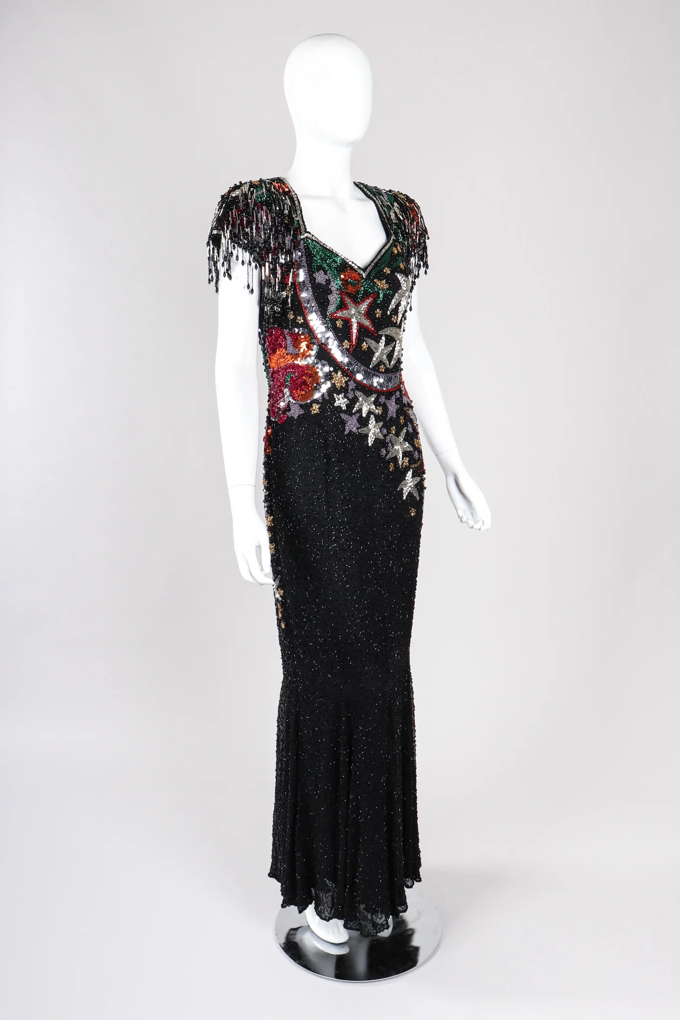 Beaded Stars Gown - Image 2